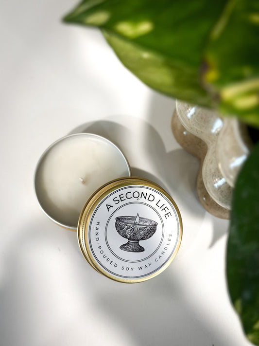 A Second Life Original – Travel Size Candle